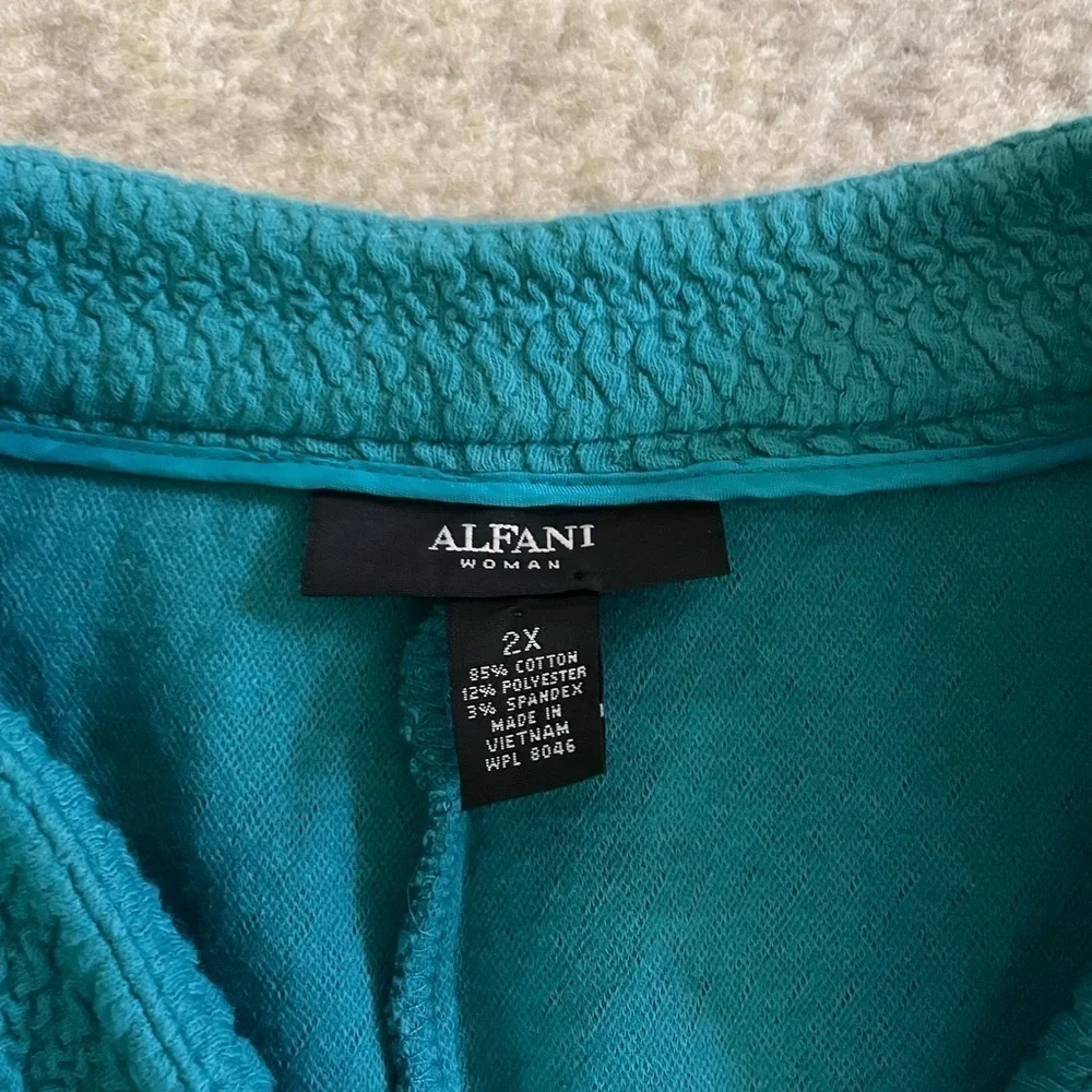 Alfani Women’s Teal Cardigan